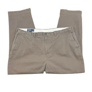 Polo by Ralph Lauren Men Pants 44BX30 Big Chocolate Brown‎ Cotton Preston Pant
